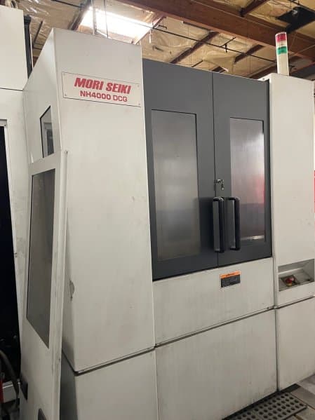 22"X, 22"Y, 24"Z, MORI SEIKI NH 4000,HORIZONTAL MACHING CENTER,MFG:2006