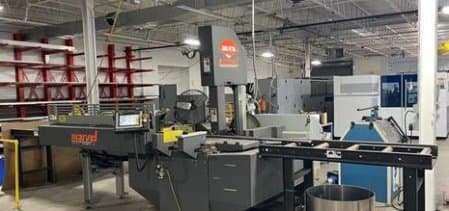 15" x 20" MARVEL 380A-PC-60 VERTICAL BANDSAW, MANUFACTURED:2017