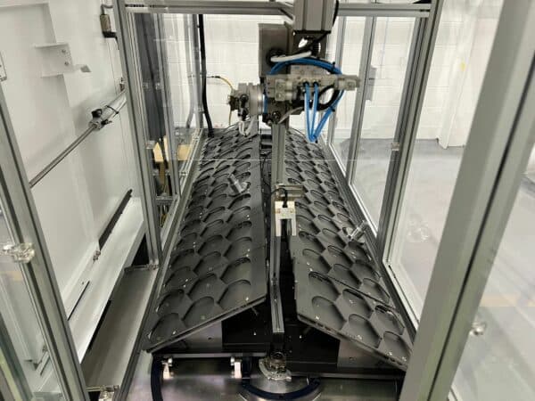 Vturn NP20CM Horizontal Turning Lathe with Easyway Robot and Pallet Loader