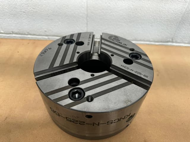 USED SMW AUTOBLOK KNCS-N-225-66 3 Jaw Powered Chuck. 9″ Diameter