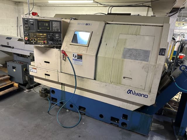 Miyano BNE51S Slant Bed Lathe with Bar Feeder