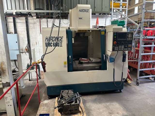 Hardinge VMC 600II with 4th Axis
