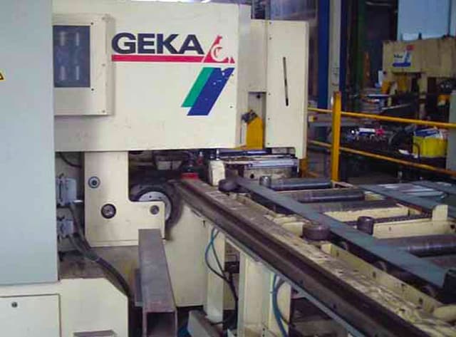 STK 1434 – Geka – Alpa 500 /150 – CNC Flat bar Punching & Shear Line
