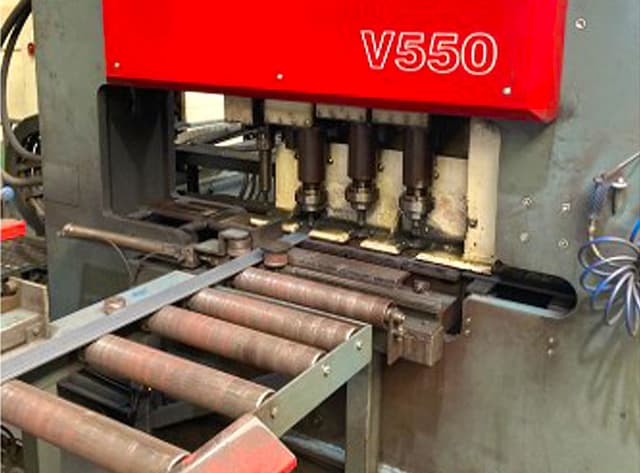 STK 1685 – Voortman – V550‐4 – CNC Flat bar Punching & Shear Line