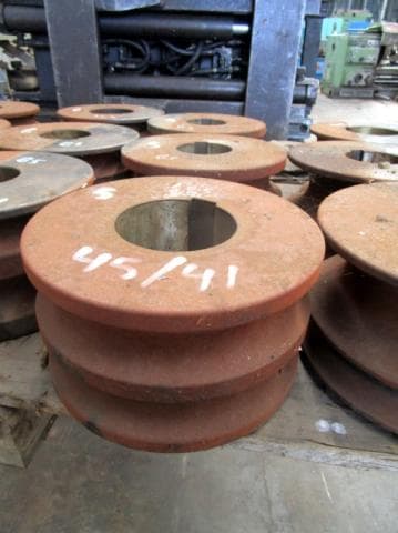 Profielrollen - Set 5 - 250 mm ø (PR078)