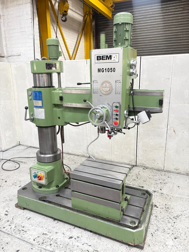 BEMA MG1050 Radial Arm Drilling Machine