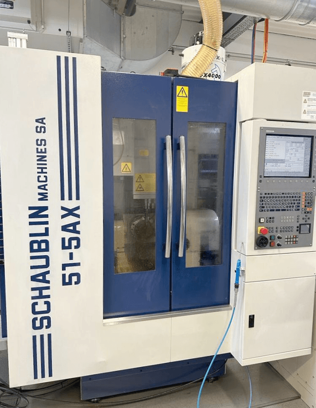 022602 - SCHAUBLIN 51 5AX CNC