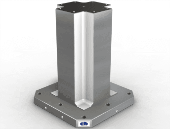 Plain Cross Tooling Column