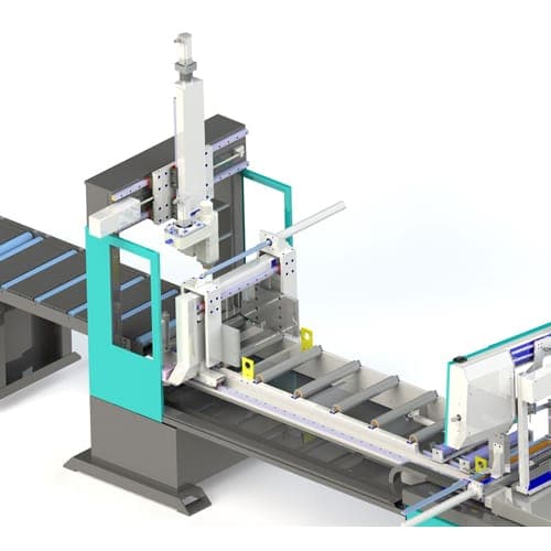 Integrated Sawing and Drilling line