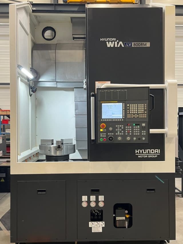CNC 3 AXES VERTICAL Turning Centre  – Hyundai WIA  – LV 800 RM