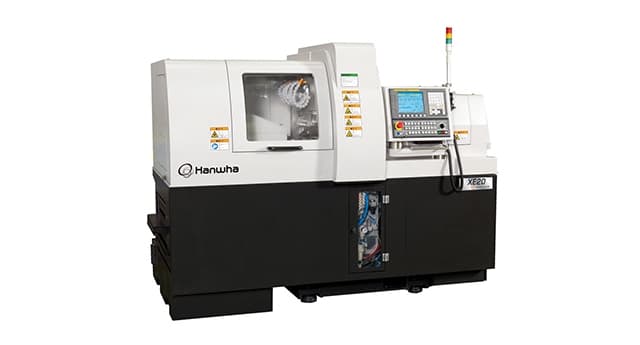 Hanwha XE20 Sliding Head CNC Lathe