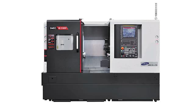 Ex Stock SMEC NS2100SY Slant Bed CNC Lathe