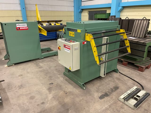 Dimeco 2381 GFPS & 1675/11 GVV Decoiler & Straightener