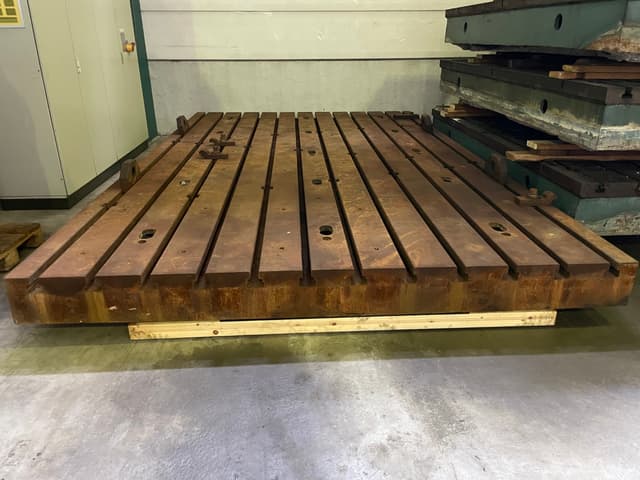 T-slot table 5000x3000mm