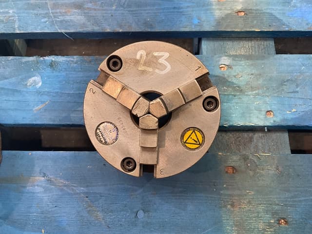 Pratt Burnerd 130 mm 3jaw Chuck