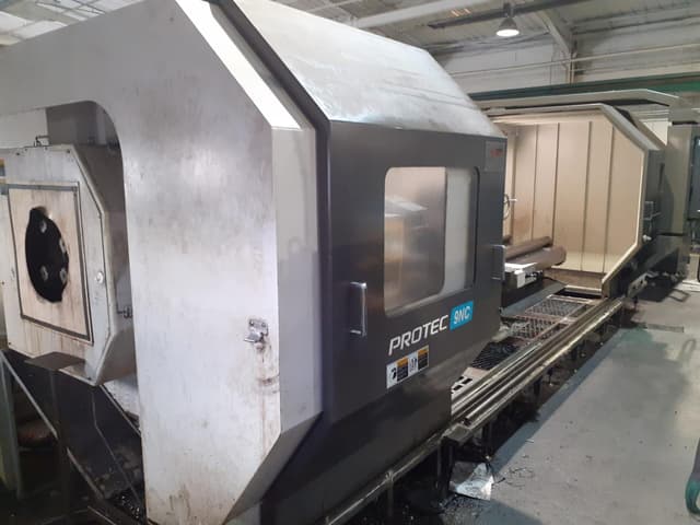 Hankook Protec 9NC Hollow Spindle CNC Lathe