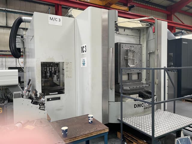 Deckel Maho DMC 100H Duoblock (4 axis) Twin Pallet Horizontal Machining Centre  