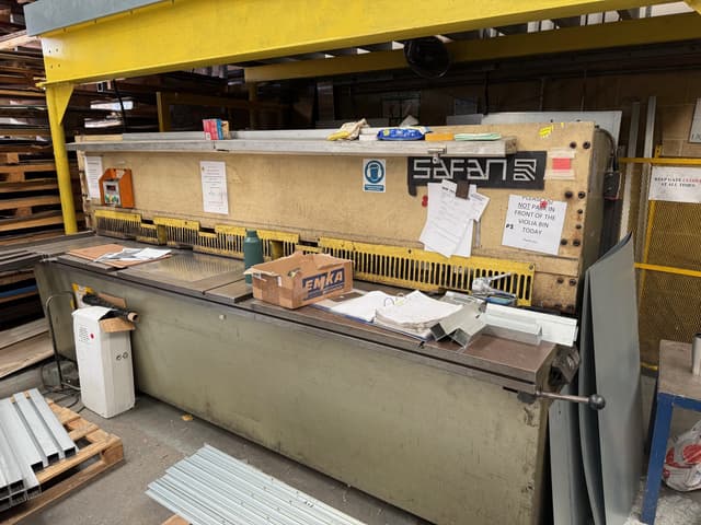 Safan VS 310-6 Variable Rake Hydraulic Shear