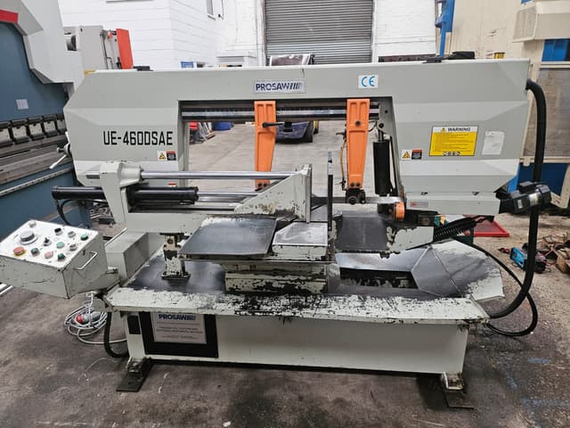 Waytrain UE460DSAE Semi-Auto Double Mitre Horizontal Bandsaw