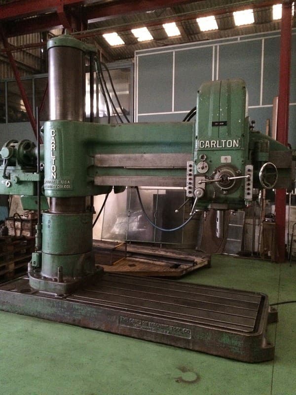 Heavy duty radial drilling machine CARLTON 7"