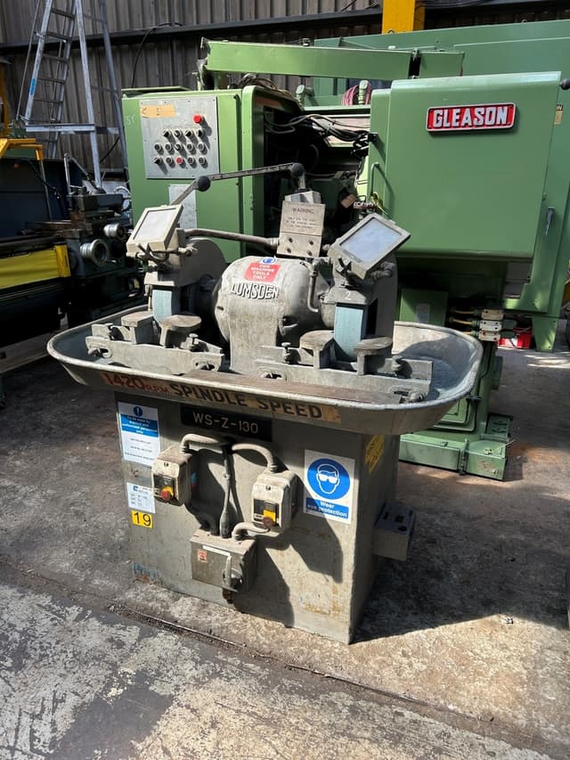 Lumsden Heavy Duty Double Ended Pedestal Grinder