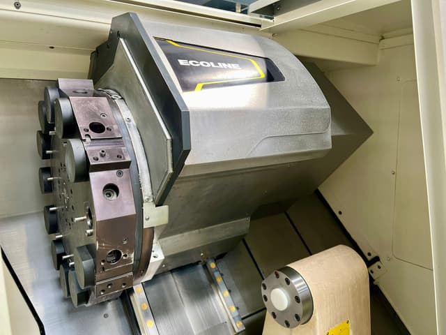 DMG MORI 450 Eco Turn CNC Lathe with Siemens Shopturn Control. C & Y Axis. Year 2016