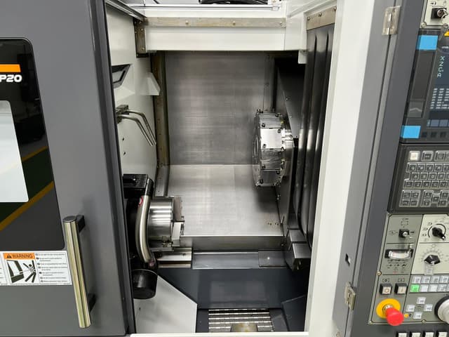 NEW VICTOR NP20CM CNC Lathe with Driven Tooling and Fanuc 0i-TF Control