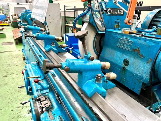 CHURCHILL CW Plain Cylindrical Grinder. Swing 13” x 120” Between Centres