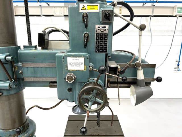 ARBOGA RLM3508 Radial Arm Drilling Machine with Box Table