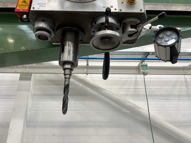 BEMA MG1675 Radial Arm Drilling Machine with Cast Iron Box Table & Safety Brake. Year 2014