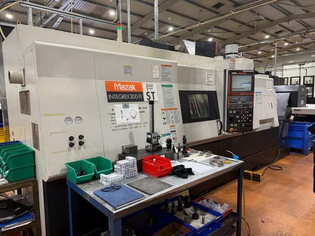 MAZAK Integrex 300IV CNC Lathe with Twin Turret and Subspindle . Mazatrol Matrix Control. Year 2005