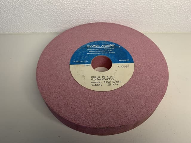 SWISS MASTER Grinding Wheel Dia 200X30X32