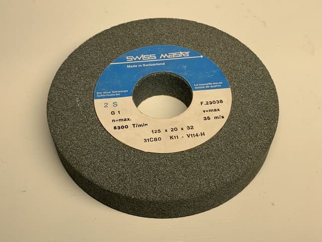 GRINDING WHEEL SWISS MASTER Ø 125X20X32