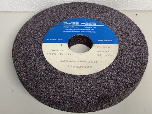 GRINDING WHEEL SWISS MASTER Ø 175X20X32