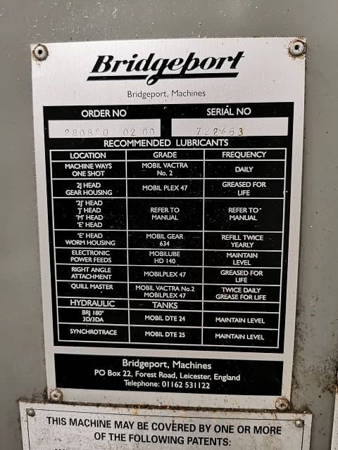Bridgeport BR2J2