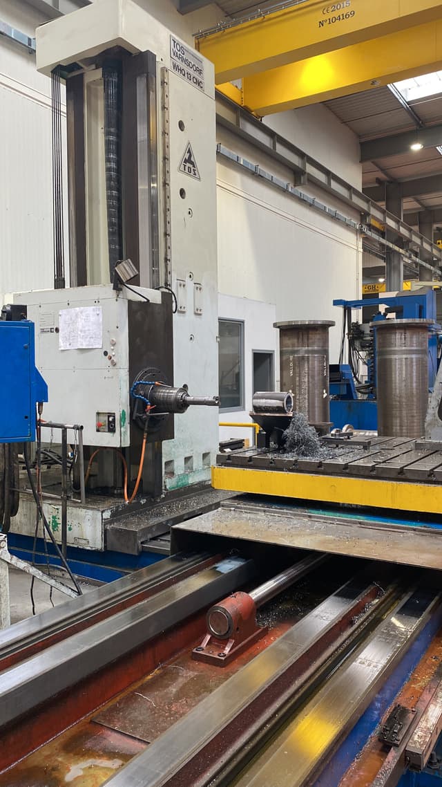 CNC Boring TOS whq13 heidenhain cap 3500X2500MM