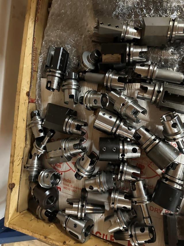Used KM63 Tool Holders for CNC Lathes (4321)