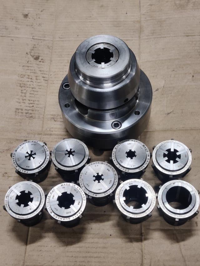 Used Crawford Collet chuck to suit Crawford multibore collets (4660)