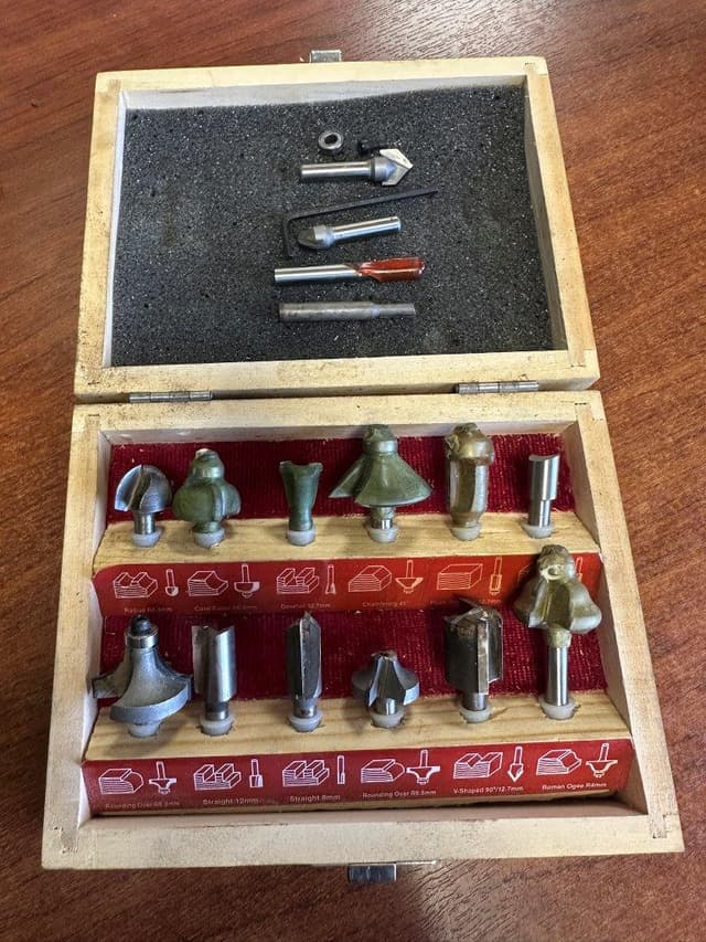 Faithfull Router bits for wood (4703)