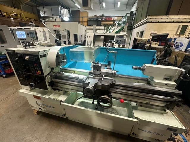 Used Colchester Triumph 2500VS x 1250mm Gap Bed Lathe (4801)