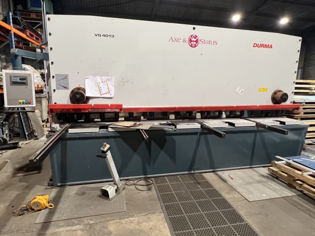 Durma VS 4m x 13mm Guillotine