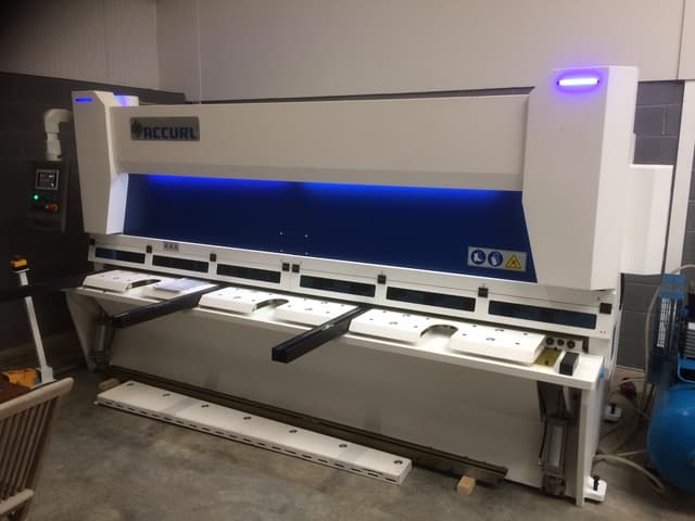 Accurl MS8 CNC Hydraulic Variable Rake Shears From 2.5m x 6mm