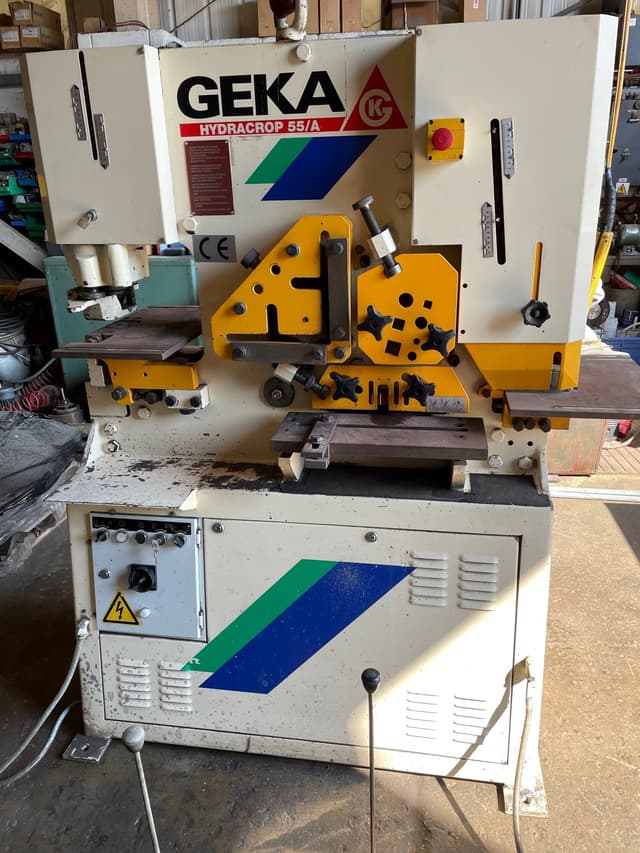 Geka Hydracrop 55/A Hydraulic Steelworker