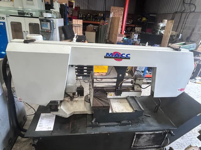 Macc 650 DI Semi-Auto Double Mitre Horizontal Bandsaw